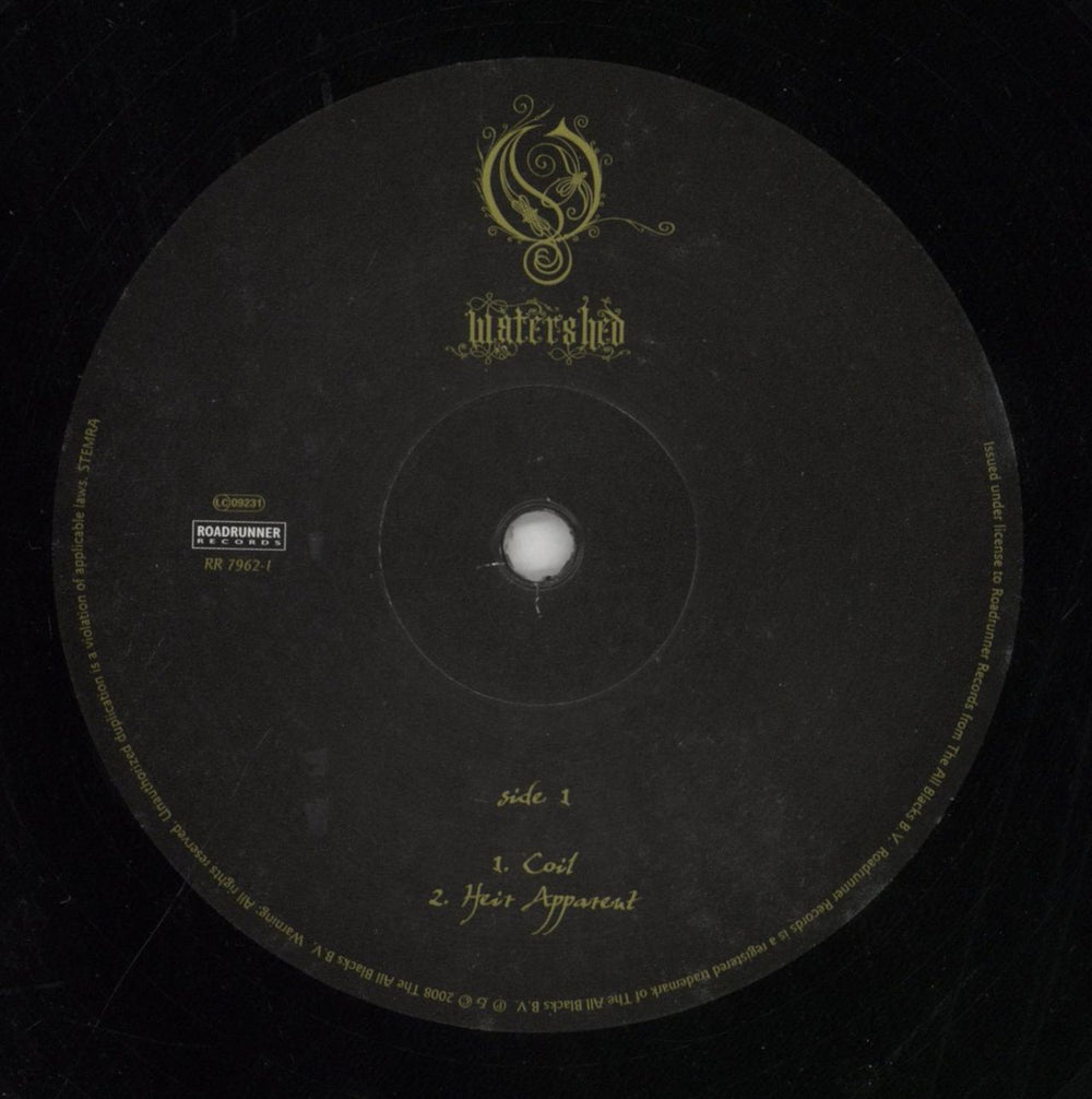 Opeth Watershed - 180gm Swedish 2-LP vinyl record set (Double LP Album) OEP2LWA850554