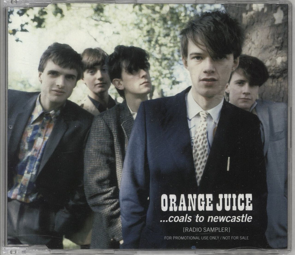 Orange Juice ...Coals To Newcastle [Radio Sampler] UK Promo CD single (CD5 / 5") DOMOJ1CDP