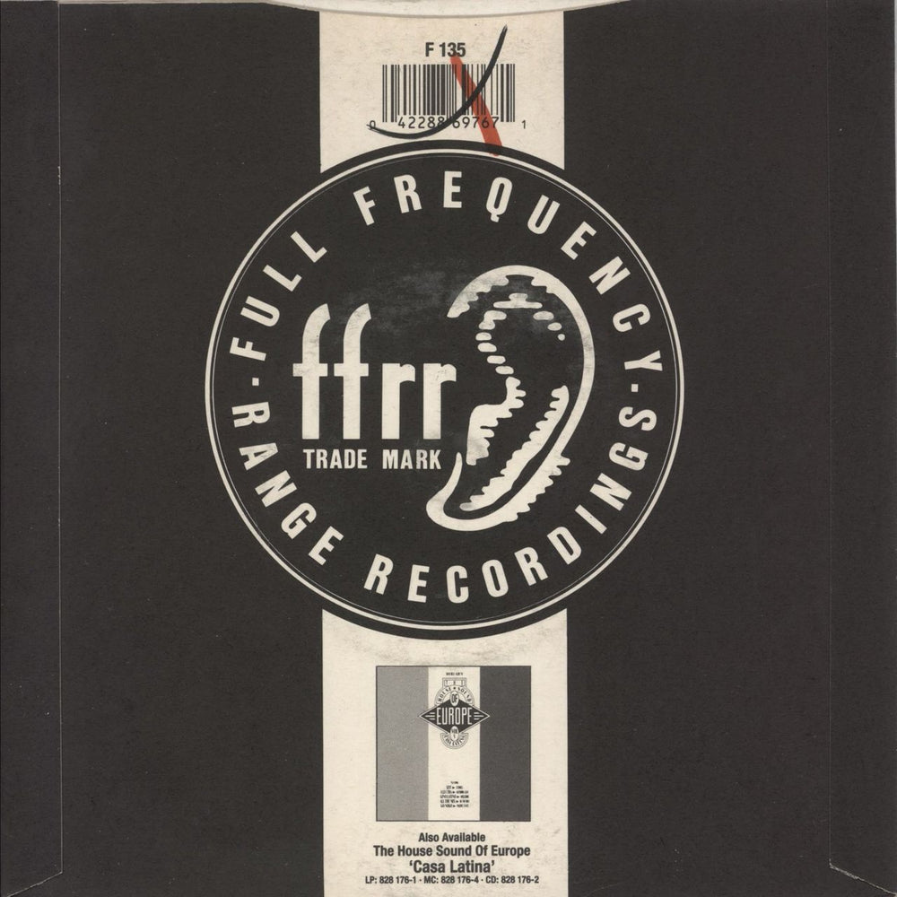 Orbital Chime UK 7" vinyl single (7 inch record / 45) 042288697671