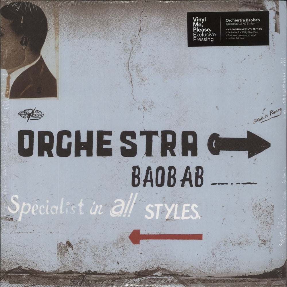 Orchestra Baobab Specialist In All Styles - 180gm Blue Vinyl - Sealed UK 2-LP vinyl record set (Double LP Album) WCV064VMP
