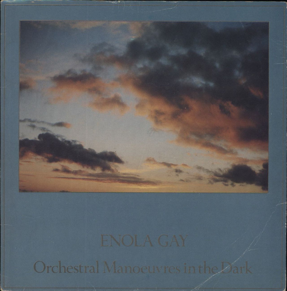 Orchestral Manoeuvres In The Dark Enola Gay UK 7" vinyl single (7 inch record / 45) DIN22