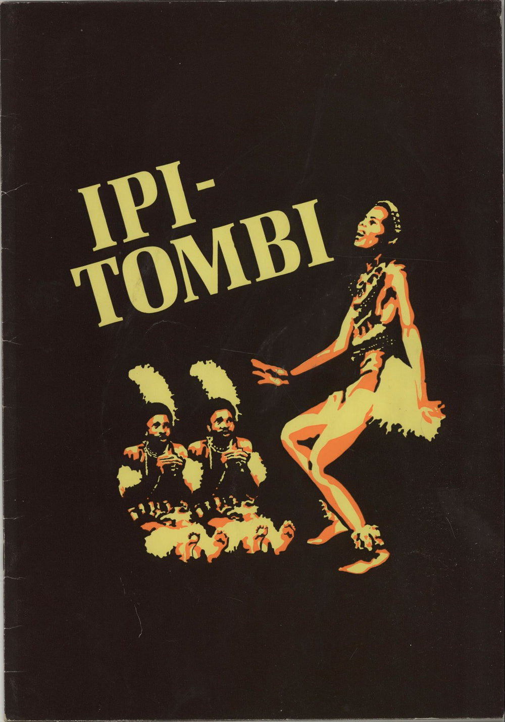 Original Cast Recording Ipi-Tombi UK tour programme THEATRE PROGRAMME