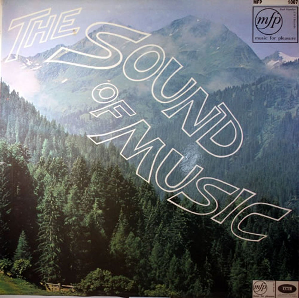 Original Cast Recording The Sound Of Music UK vinyl LP album (LP record) MFP1007