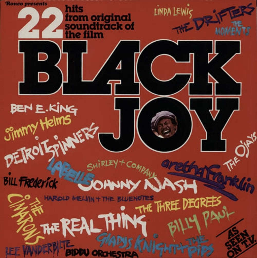 Original Soundtrack Black Joy UK vinyl LP album (LP record) RTL2025