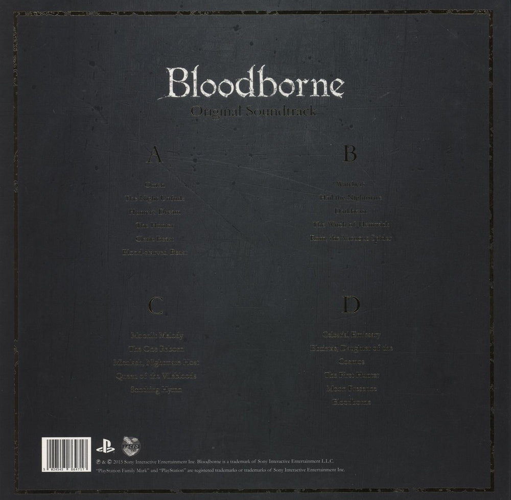 Original Soundtrack Bloodborne - Green Vinyl UK 2-LP vinyl record set (Double LP Album) 5024545864717