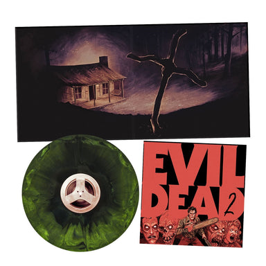 Original Soundtrack Evil Dead 2 - Evil In The Woods Variant Hand-Poured Black & Green Vinyl - Sealed US vinyl LP album (LP record) OSTLPEV834874
