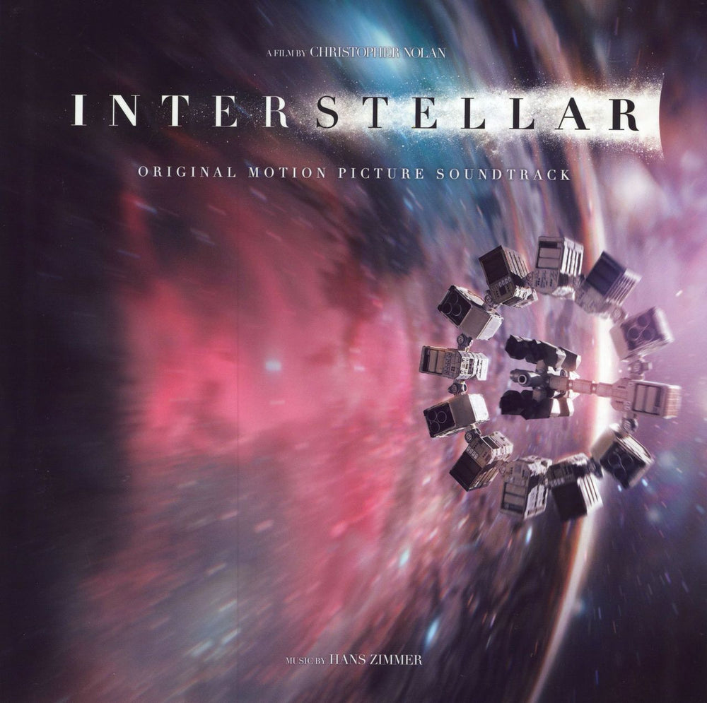 Original Soundtrack Interstellar - Black Vinyl - Leather Laminate Sleeve Edition UK 2-LP vinyl record set (Double LP Album) MOVATM023