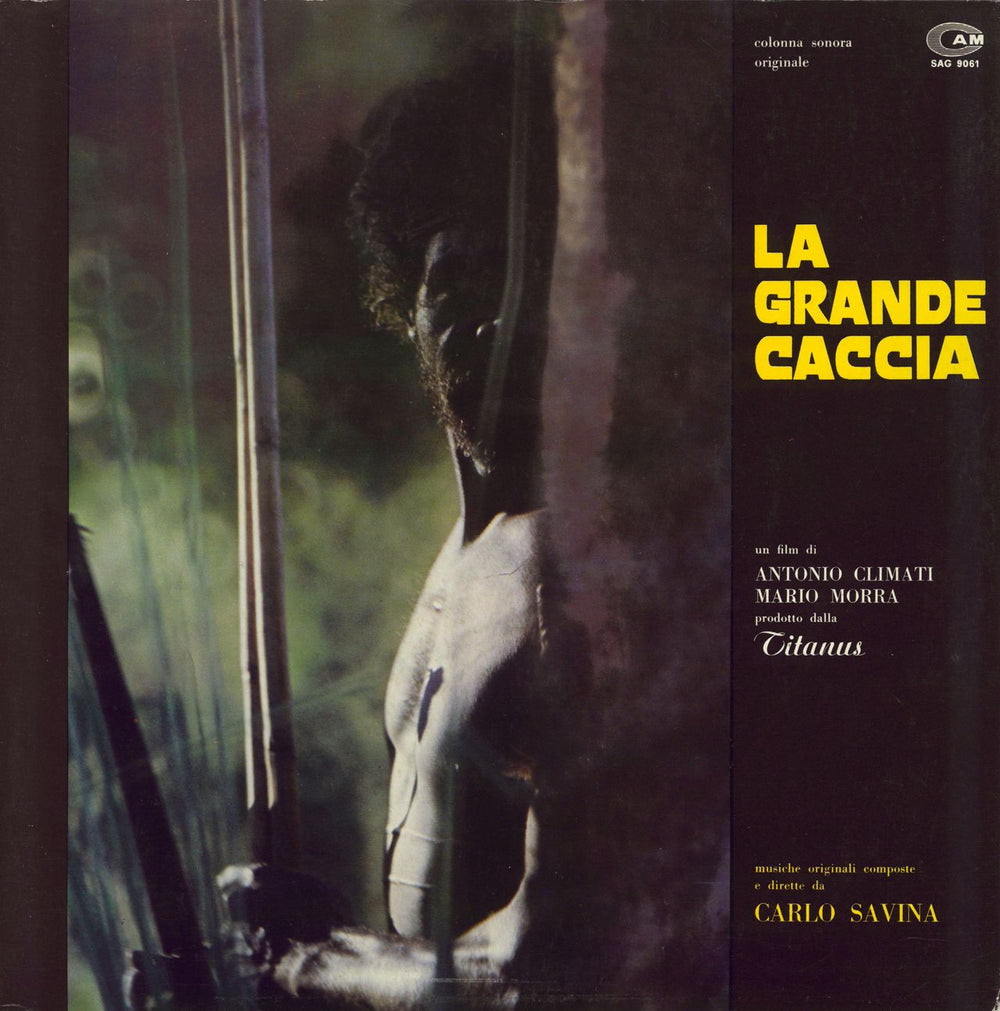 Original Soundtrack La Grande Caccia Italian vinyl LP album (LP record) SAG9061