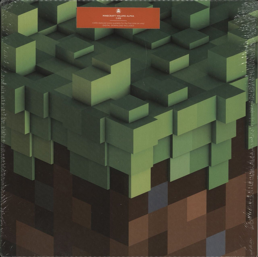 Original Soundtrack Minecraft Volume Alpha - Shrink UK vinyl LP album (LP record) GI-243LP
