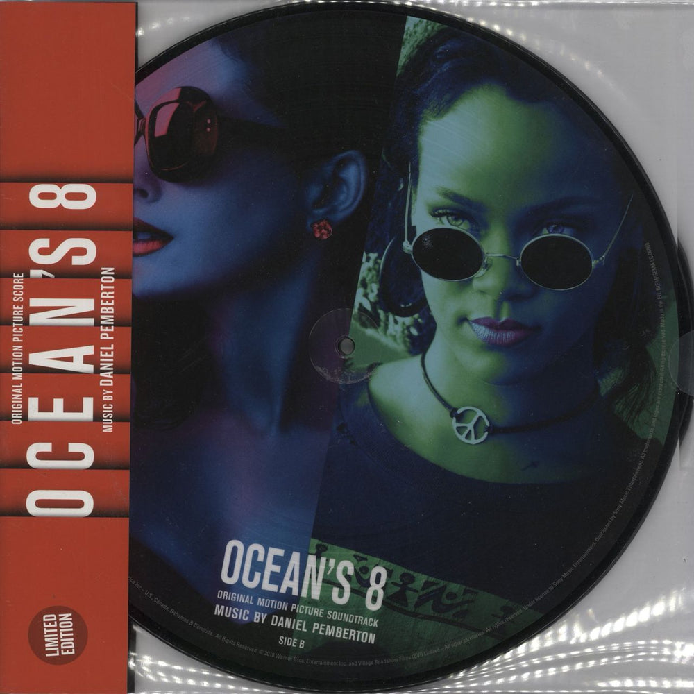 Original Soundtrack Ocean's 8 UK picture disc LP (vinyl picture disc album) 19075871661