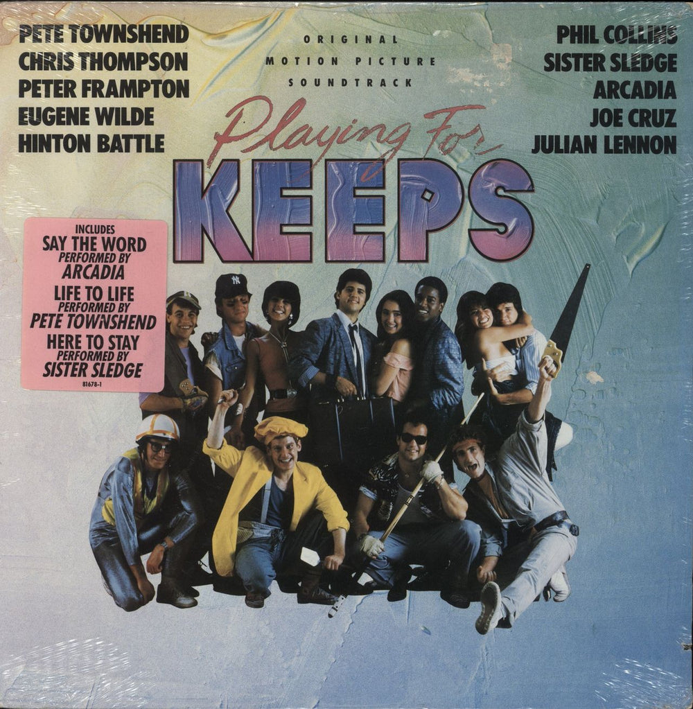 Original Soundtrack Playing For Keeps - Sealed US vinyl LP album (LP record) 81678-1-E