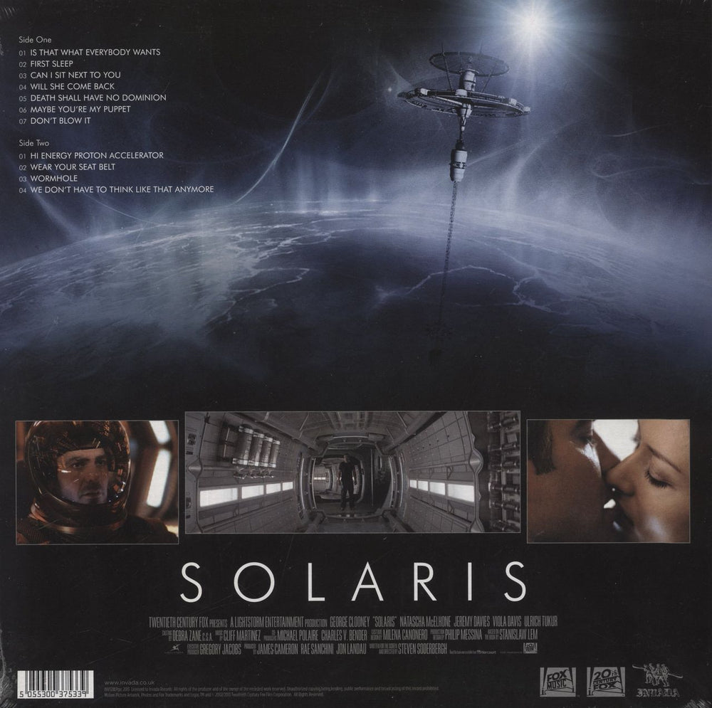 Original Soundtrack Solaris: Original Motion Picture Score - Sealed UK picture disc LP (vinyl picture disc album) 5055300375339