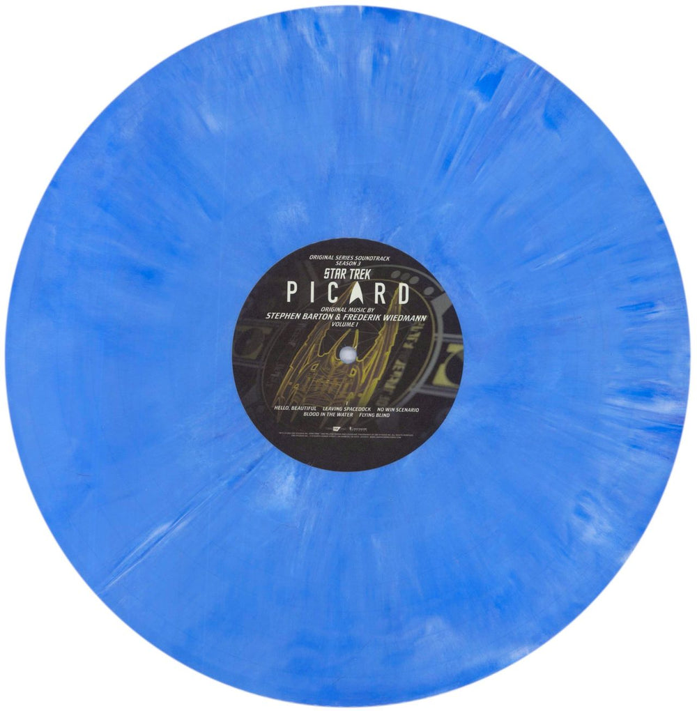 Original Soundtrack Star Trek: Picard [Original Series Soundtrack - Season 3 - Volume 1] - Sky Blue Vinyl US 2-LP vinyl record set (Double LP Album) OST2LST839649