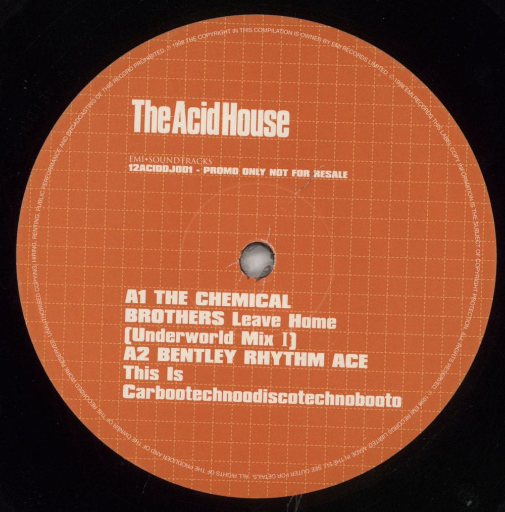 Original Soundtrack The Acid House (Music From The Motion Picture) UK Promo 12" vinyl single (12 inch record / Maxi-single) OST12TH827222