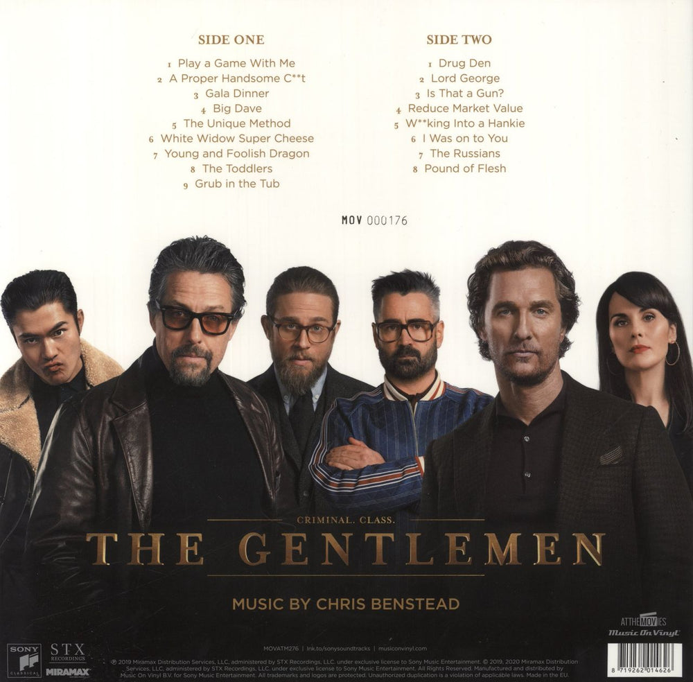 Original Soundtrack The Gentlemen - Green As Grass Vinyl UK vinyl LP album (LP record)