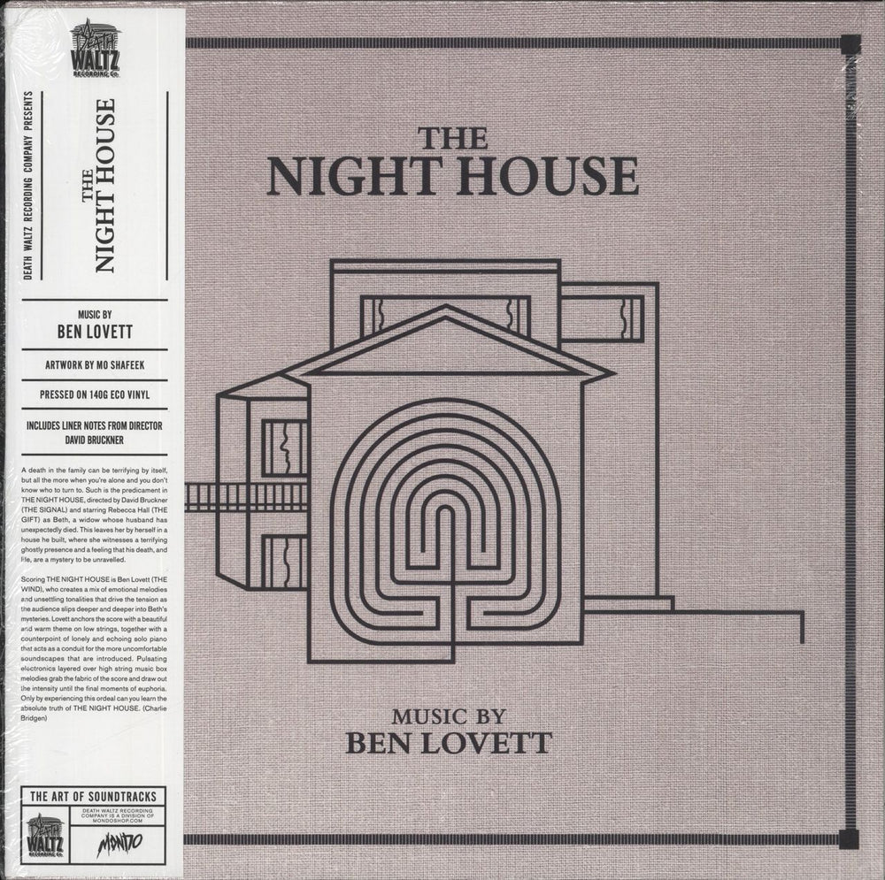 Original Soundtrack The Night House - Eco Vinyl - Shrink US vinyl LP album (LP record) DW186