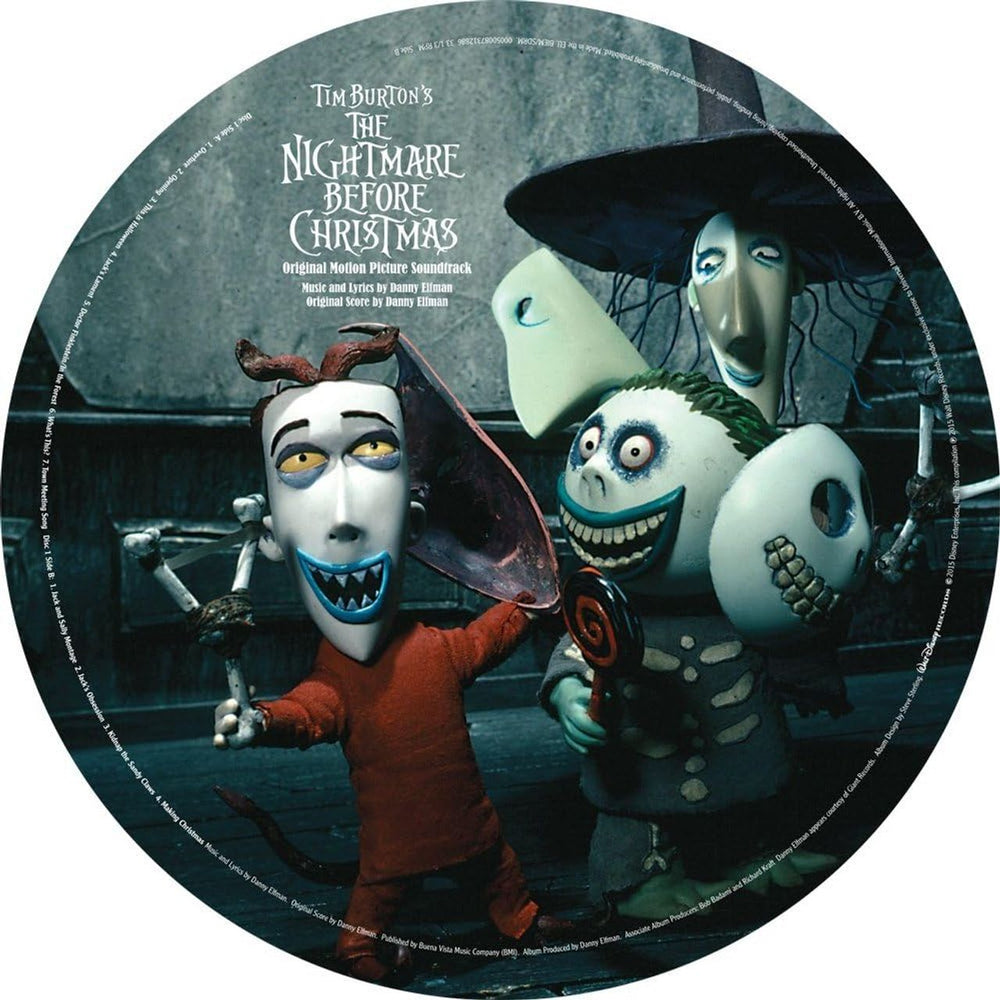 Original Soundtrack The Nightmare Before Christmas - Picture Disc Edition UK picture disc LP (vinyl picture disc album) OSTPDTH825271