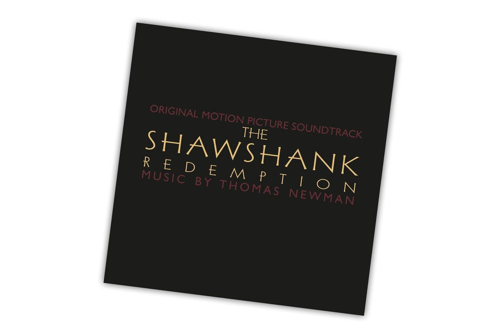 Original Soundtrack The Shawshank Redemption - Black & White Marbled Vinyl 180 Gram UK 2-LP vinyl record set (Double LP Album) 8719262035584