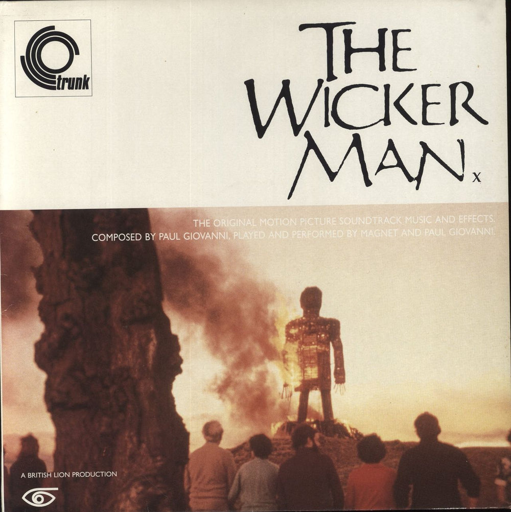 Original Soundtrack The Wicker Man - Red Vinyl - Complete UK vinyl LP album (LP record) BARKED4