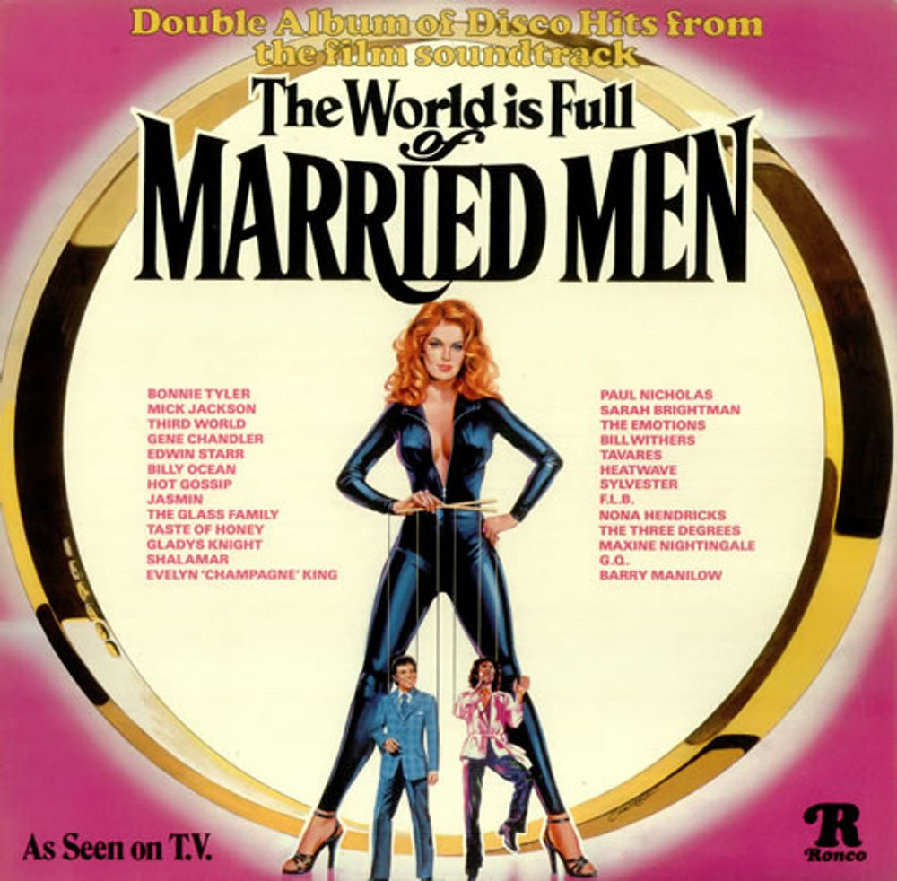 Original Soundtrack The World Is Full Of Married Men UK 2-LP vinyl record set (Double LP Album) RTD2038