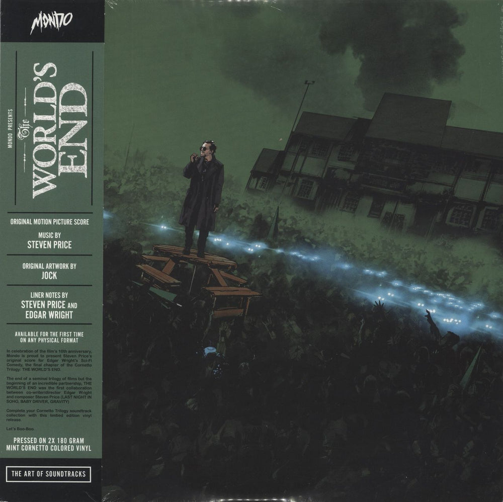 Original Soundtrack The World's End - Mint Cornetto Vinyl - Sealed US 2-LP vinyl record set (Double LP Album) MOND-112