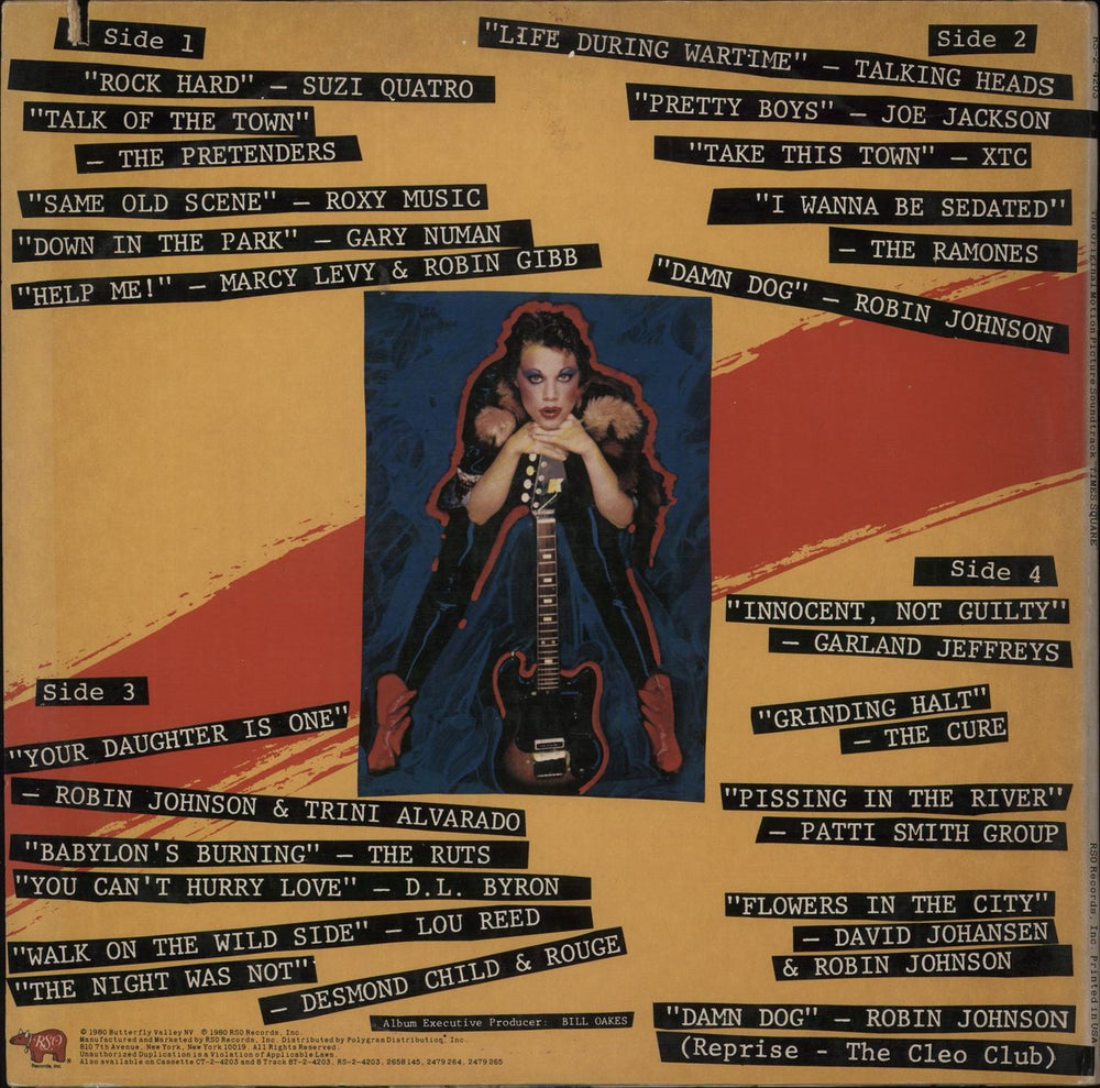 Original Soundtrack Times Square US 2-LP vinyl record set (Double LP Album)