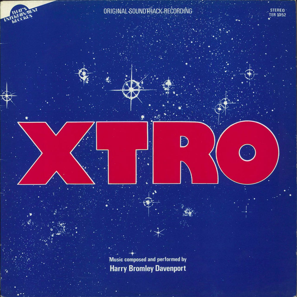 Original Soundtrack Xtro UK vinyl LP album (LP record) TER1052