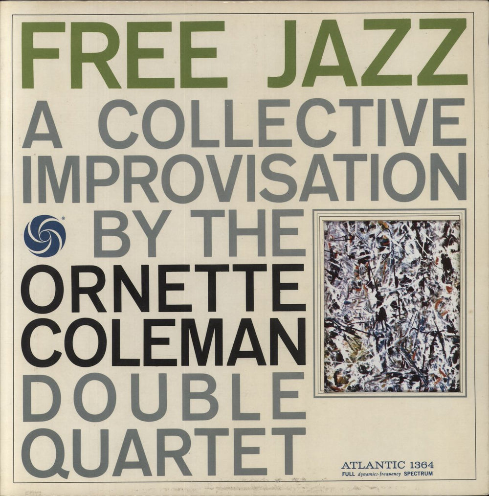 Ornette Coleman Free Jazz - 2nd US vinyl LP album (LP record) 1364