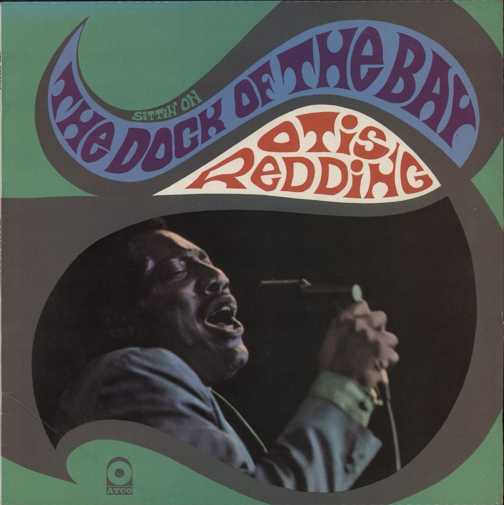 Otis Redding Sittin' On The Dock Of The Bay UK vinyl LP album (LP record) K40076