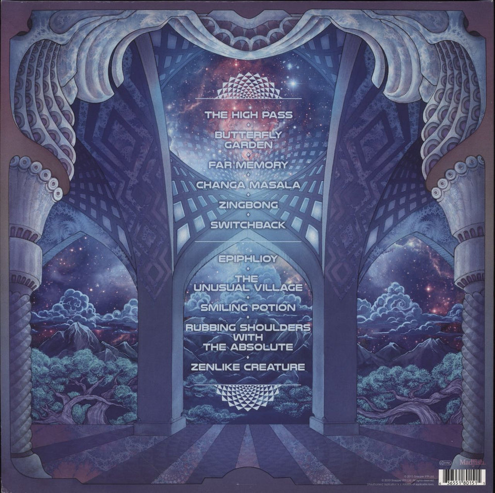 Ozric Tentacles Technicians of the Sacred - 180gm UK 2-LP vinyl record set (Double LP Album) 636551801515