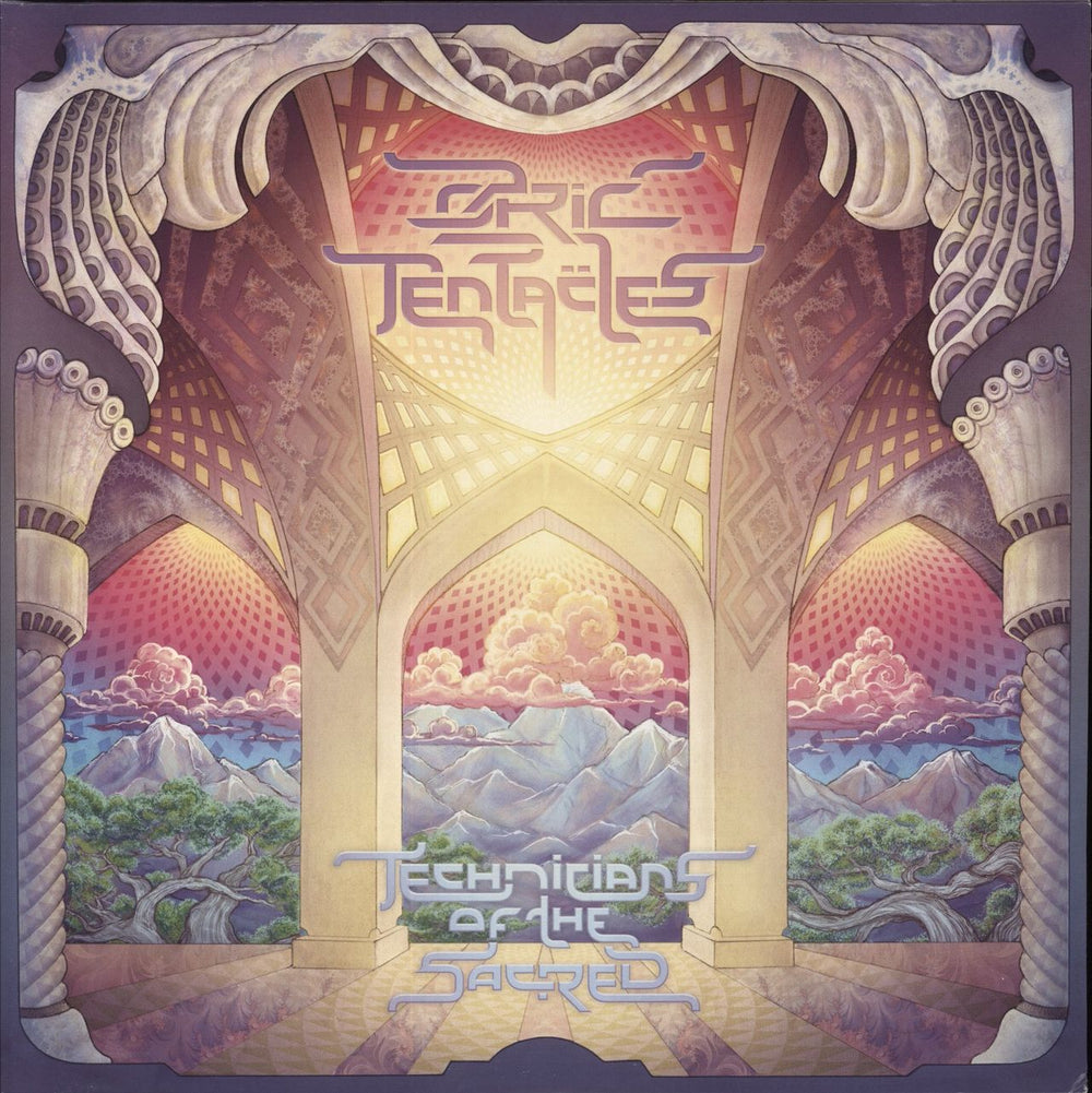 Ozric Tentacles Technicians of the Sacred - 180gm UK 2-LP vinyl record set (Double LP Album) SMALP1015