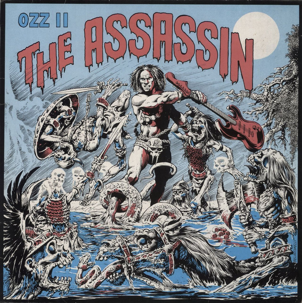 Ozz The Assassin UK vinyl LP album (LP record) ZEB2