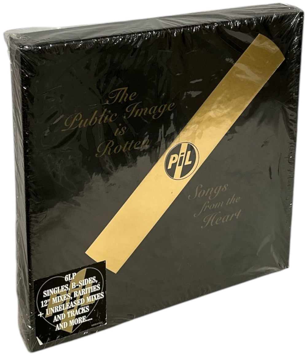P.I.L. The Public Image Is Rotten - Shirnk + Autographed UK Vinyl Box Set ROTTENPILLP
