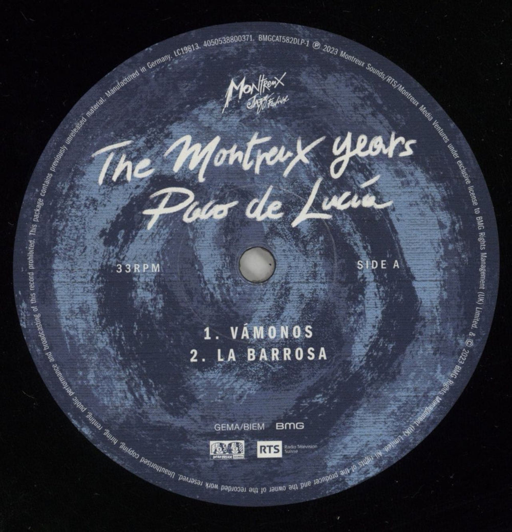 Paco De Lucia The Montreux Years German 2-LP vinyl record set (Double LP Album) LU42LTH868269