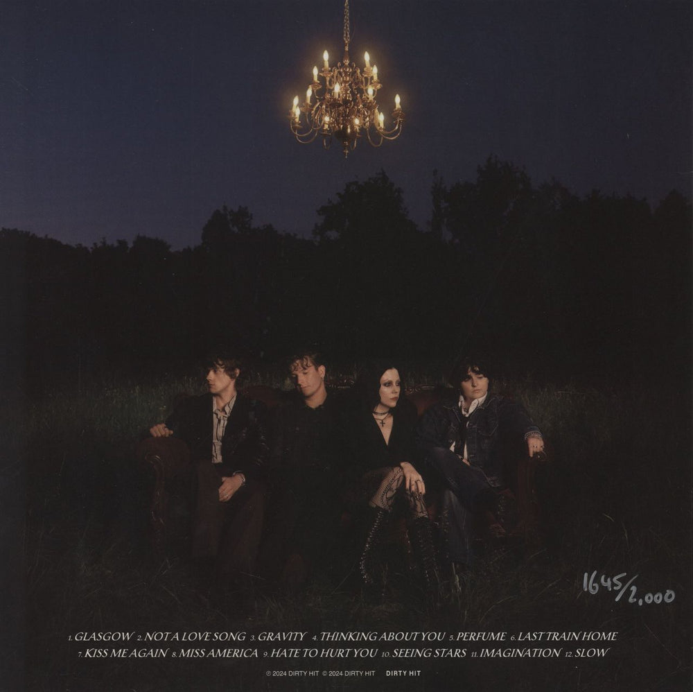 Pale Waves Smitten - Gold Marble Vinyl + 10" Red Vinyl Apple Shaped EP UK vinyl LP album (LP record)