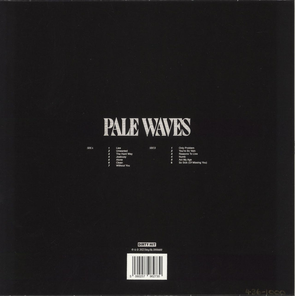 Pale Waves Unwanted - Holographic Vinyl UK vinyl LP album (LP record) 5060257962730