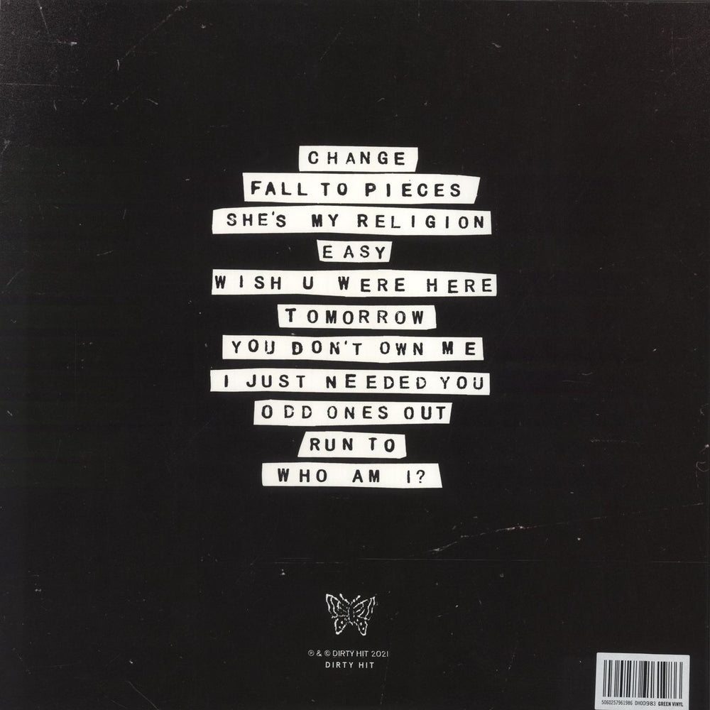 Pale Waves Who Am I? - Green Vinyl + Fully Signed Insert UK vinyl LP album (LP record) 5060257961986