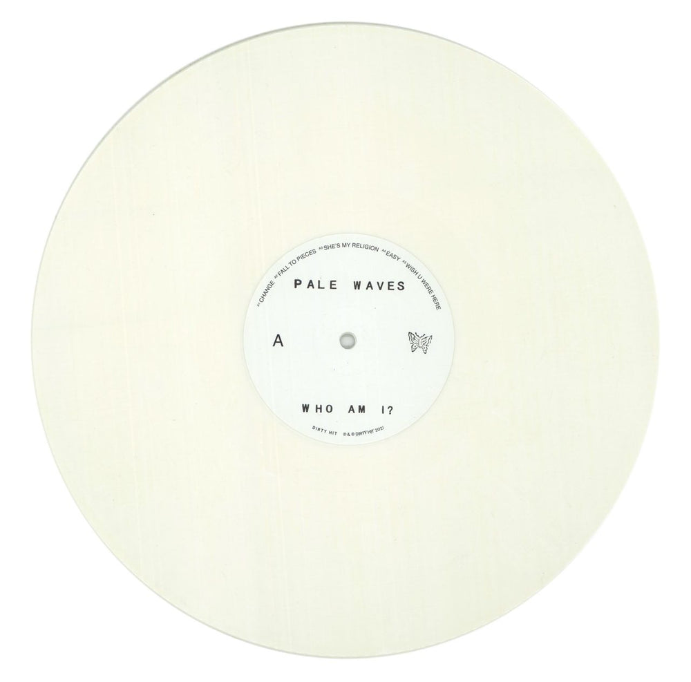 Pale Waves Who Am I? - White Vinyl + Numbered UK vinyl LP album (LP record) QZLLPWH870491