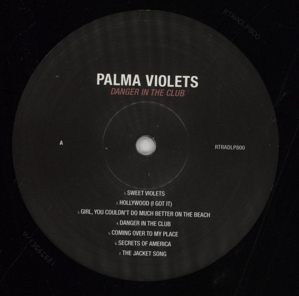Palma Violets Danger In The Club - EX UK vinyl LP album (LP record) P4YLPDA854989