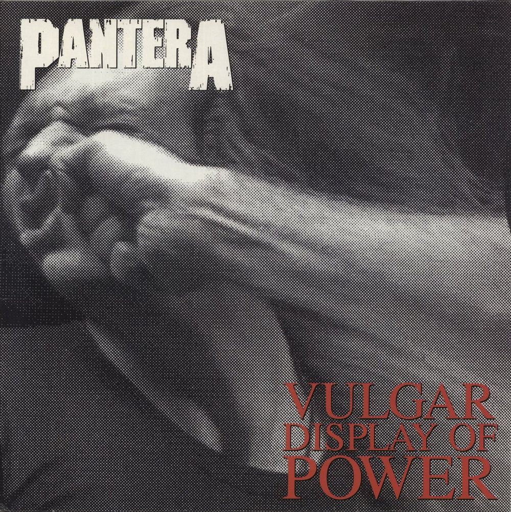 Pantera Vulgar Display Of Power - EX - No Inner German vinyl LP album (LP record) 7567-91758-1