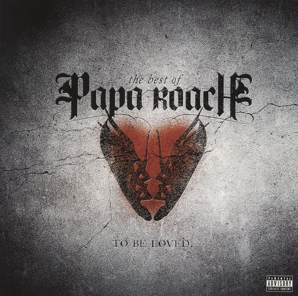 Papa Roach To Be Loved: The Best Of - Red Splatter Vinyl UK 2-LP vinyl record set (Double LP Album) 0600753978313