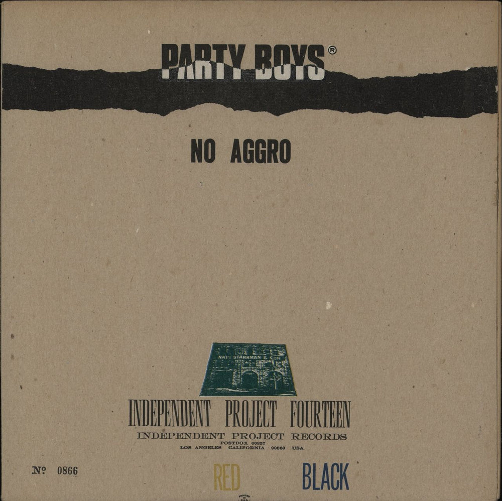 Party Boys He's Gonna Step On You Again US vinyl LP album (LP record)