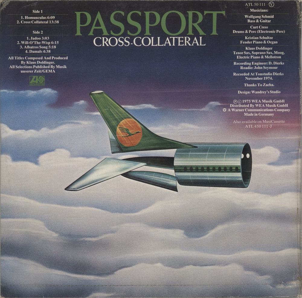 Passport Cross-Collateral - Sealed German vinyl LP album (LP record)
