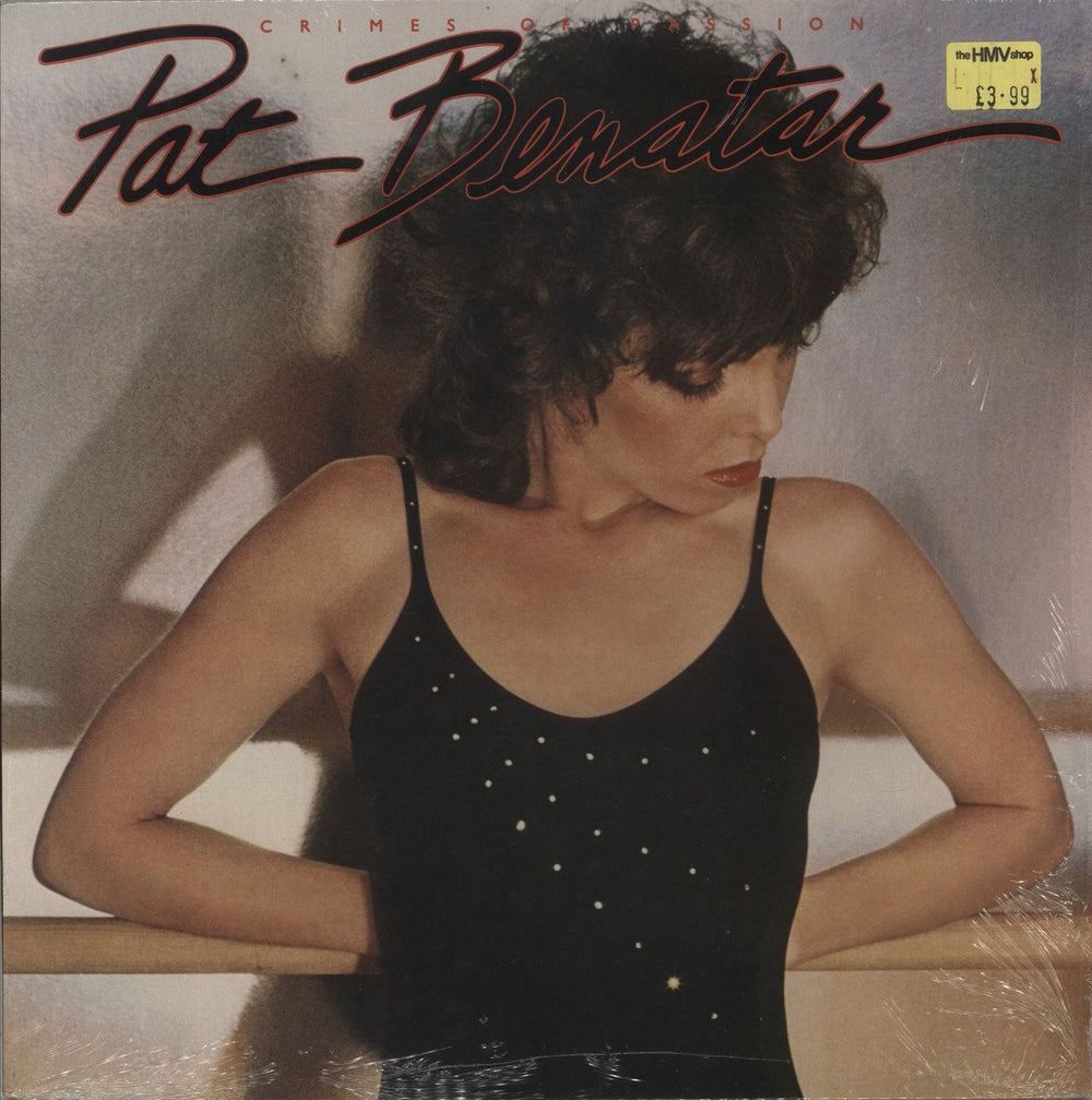 Pat Benatar Crimes Of Passion - Shrink UK vinyl LP album (LP record) CHR1275