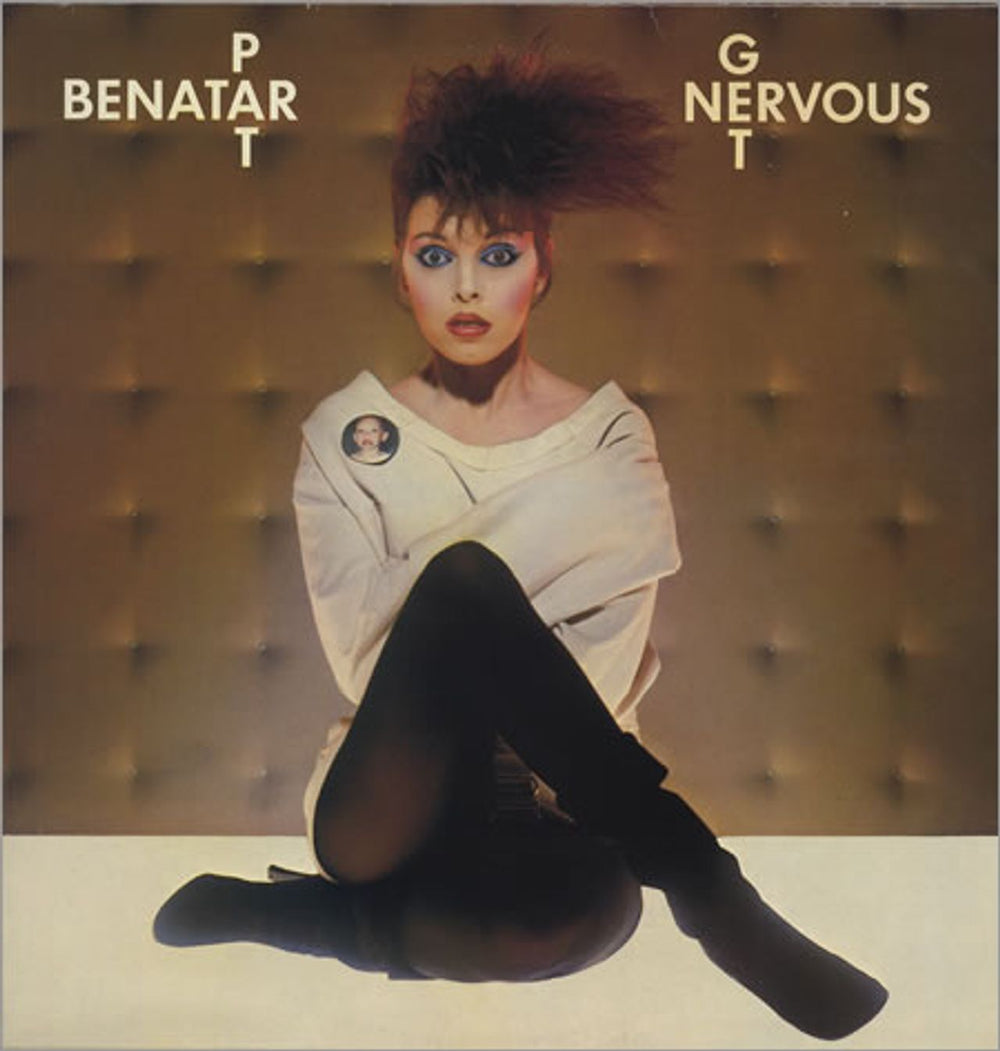 Pat Benatar Get Nervous + Inner UK vinyl LP album (LP record) CHR1396