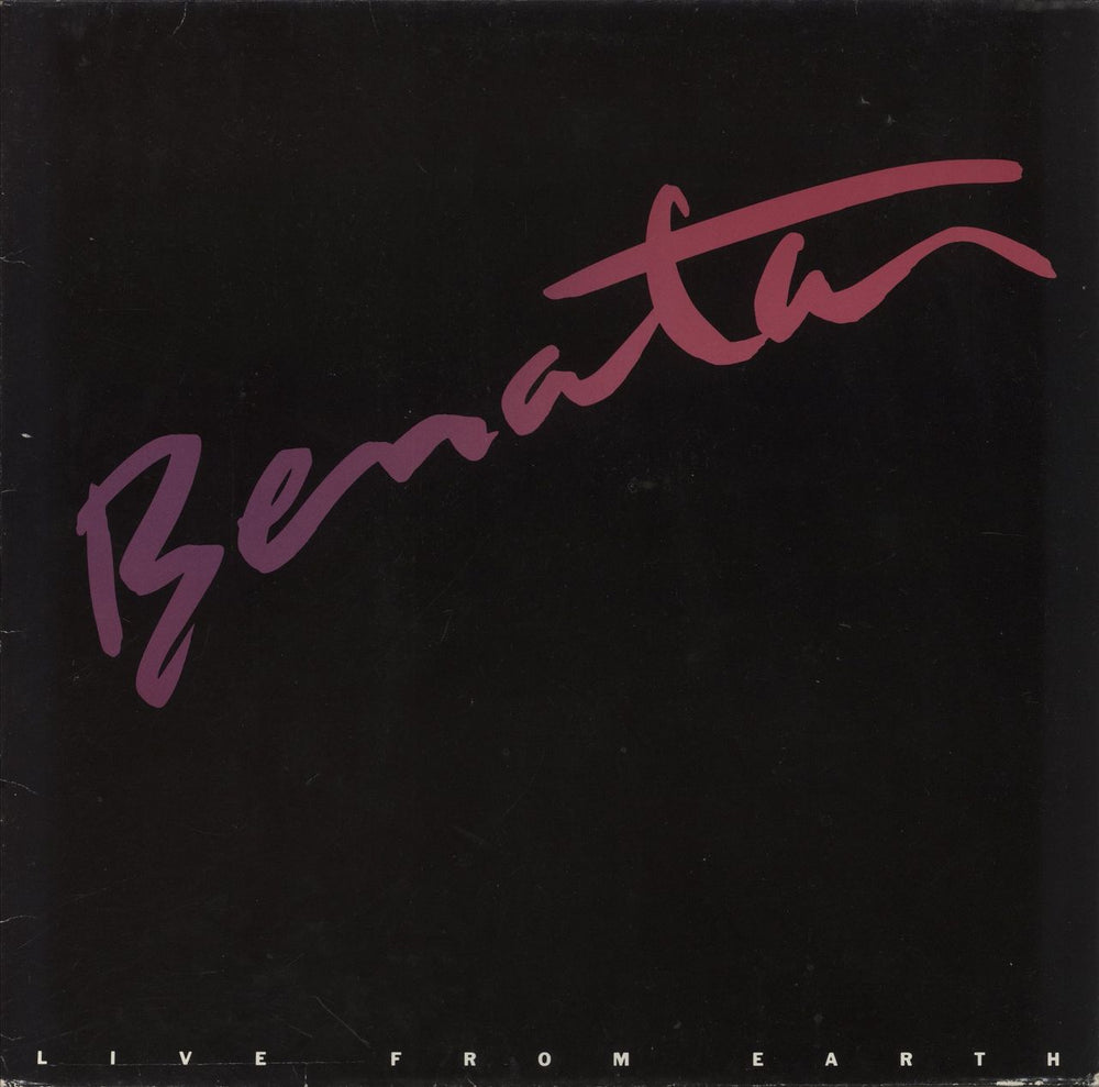 Pat Benatar Live From Earth German vinyl LP album (LP record) 205771