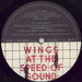 Paul McCartney and Wings At The Speed Of Sound UK vinyl LP album (LP record) MCCLPAT70971