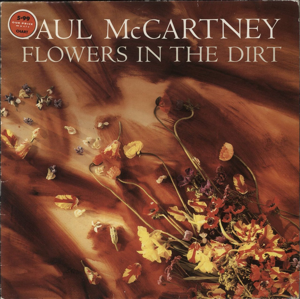 Paul McCartney and Wings Flowers In The Dirt - Complete - EX UK vinyl LP album (LP record) PCSD106