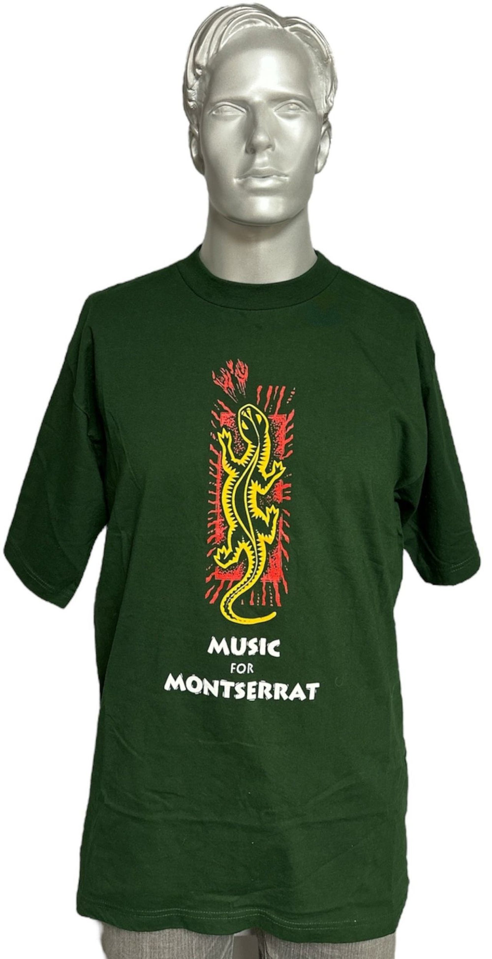 Paul McCartney and Wings Music For Montserrat T-Shirt and Programme Bundle UK t-shirt T-SHIRT