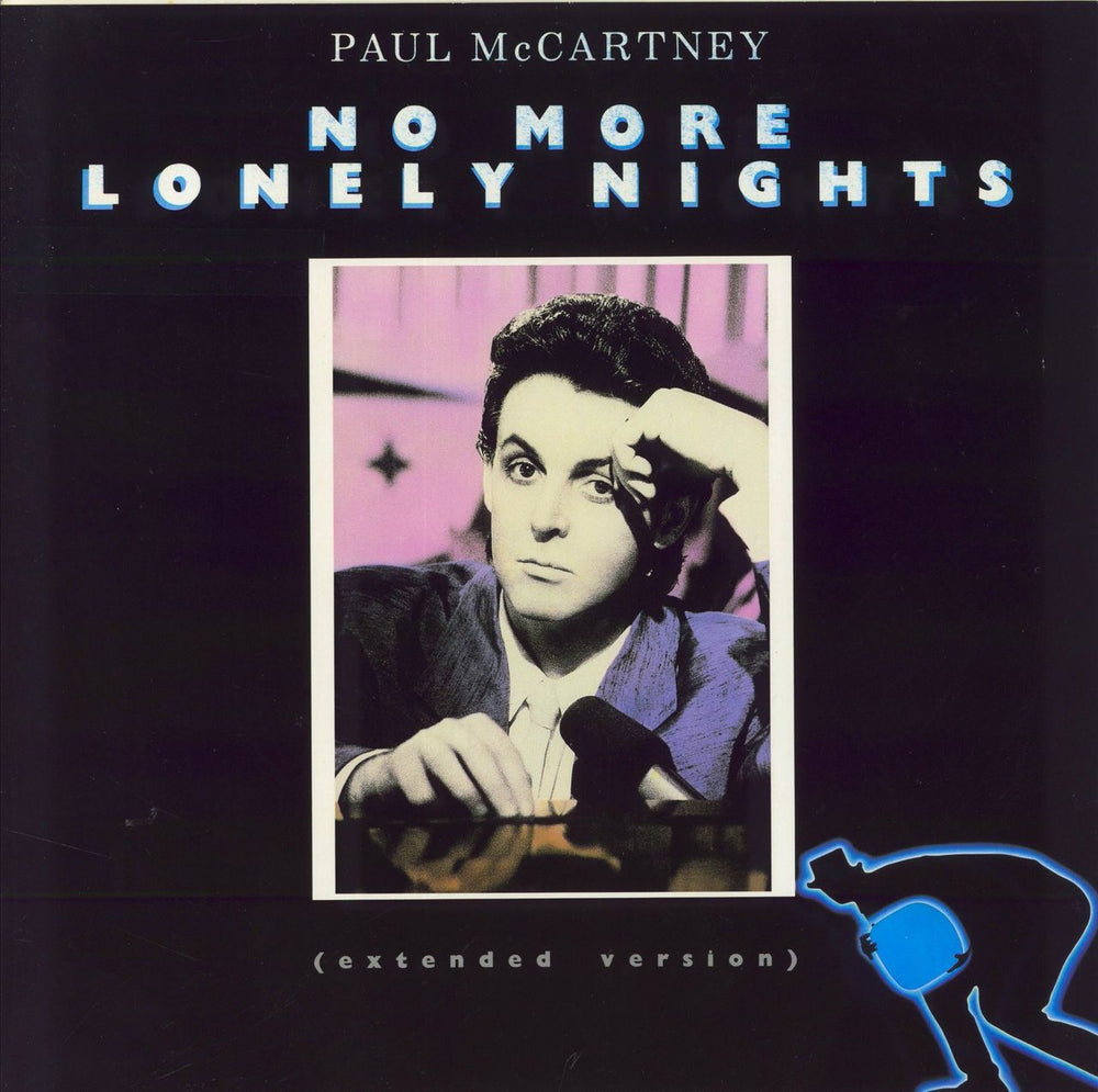 Paul McCartney and Wings No More Lonely Nights UK 12" vinyl single (12 inch record / Maxi-single) 12R6080